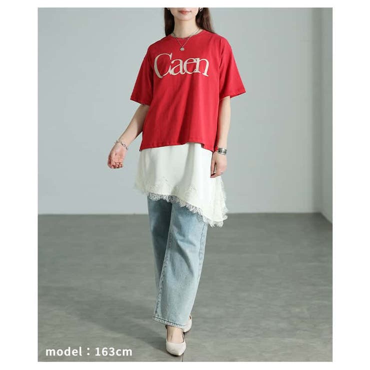 デイリーに頼れるロゴプリントTシャツ レディース トップス | Sawa a la mode | 詳細画像7 