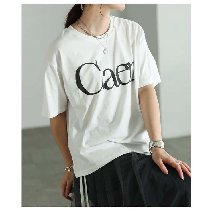 デイリーに頼れるロゴプリントTシャツ レディース トップス | Sawa a la mode | 詳細画像14 