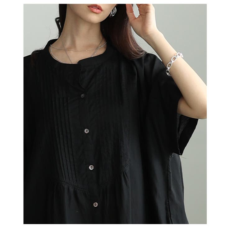 心地の良い涼し気なピンタックインド綿ワンピース レディース ファッション | Sawa a la mode | 詳細画像19 