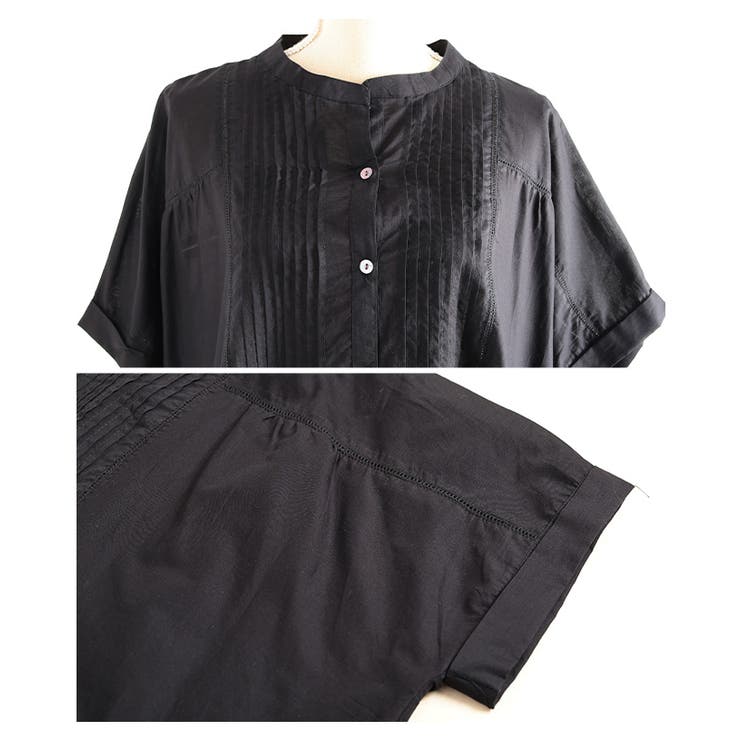 心地の良い涼し気なピンタックインド綿ワンピース レディース ファッション | Sawa a la mode | 詳細画像23 
