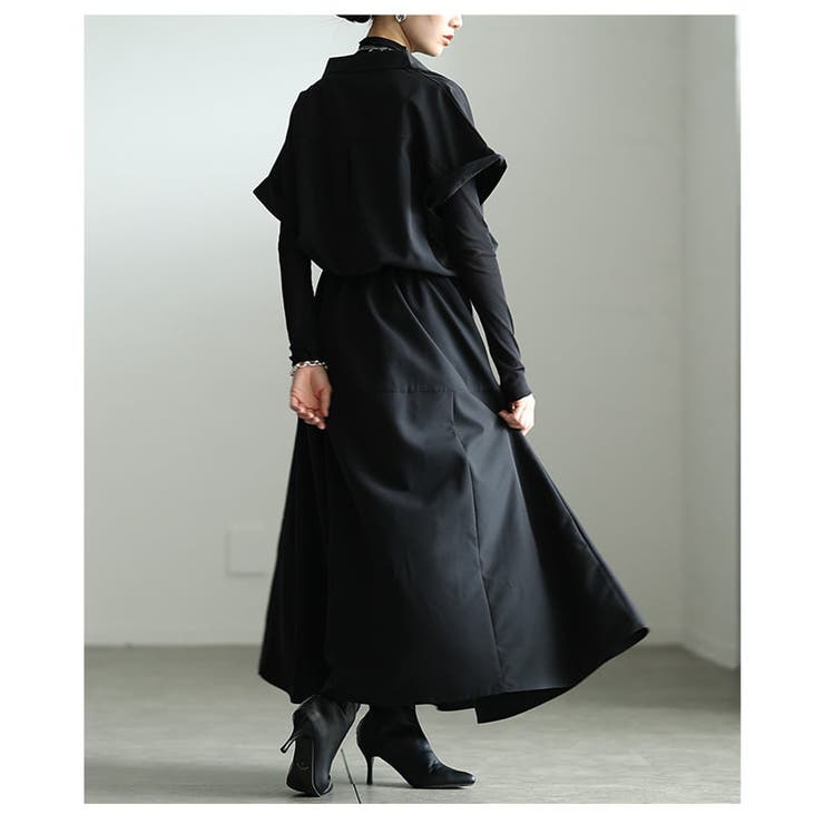 こなれ感をつくるスキッパードロストシャツワンピース レディース ワンピース | Sawa a la mode | 詳細画像14 