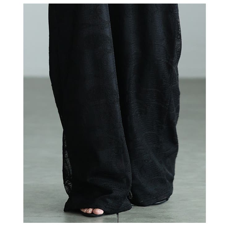 オリエンタルなペイズリーレースサロペットワイドパンツ レディース ファッション | Sawa a la mode | 詳細画像21 
