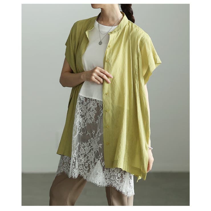 重ねるだけで華やぐ裾レースヘムタンクトップ レディース トップス | Sawa a la mode | 詳細画像14 