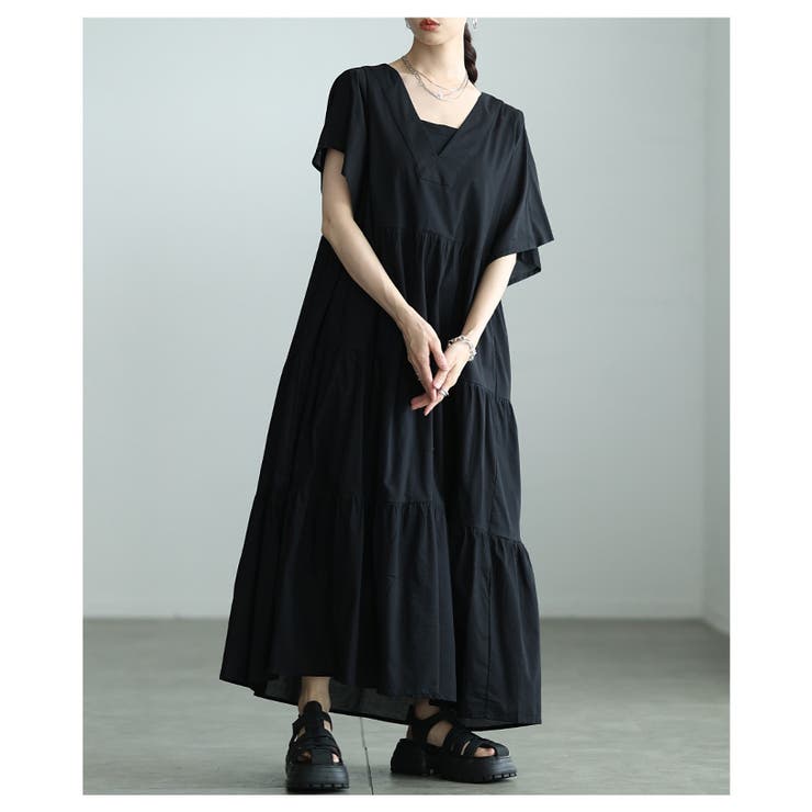 心地いい涼し気なティアードインド綿ワンピース レディース ファッション | Sawa a la mode | 詳細画像20 