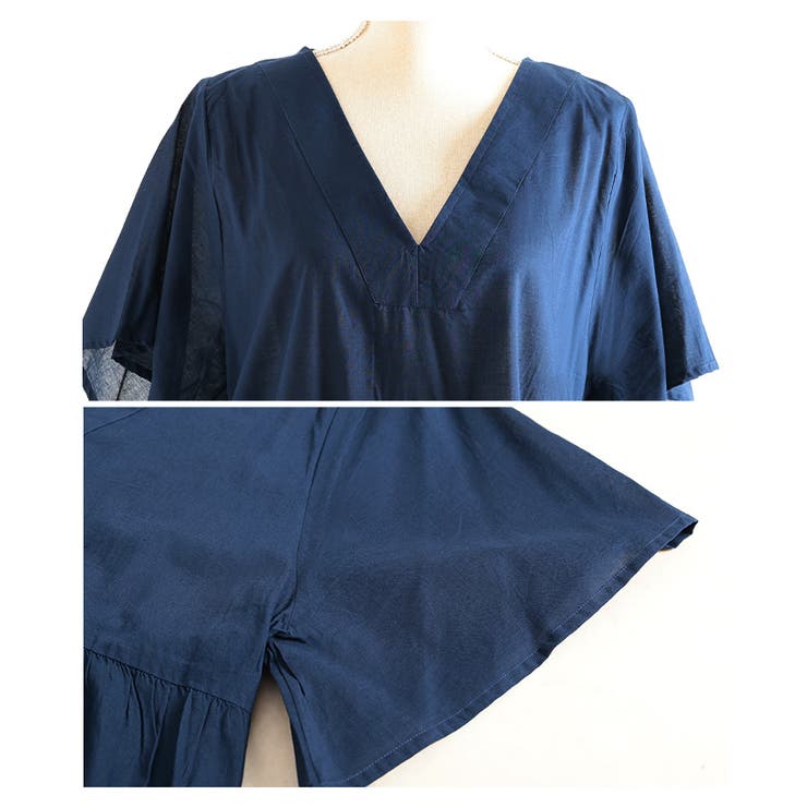 心地いい涼し気なティアードインド綿ワンピース レディース ファッション | Sawa a la mode | 詳細画像23 