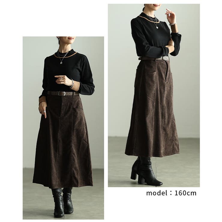 顔まわり華やぐ配色ラインニットプルオーバー レディース トップス | Sawa a la mode | 詳細画像10 