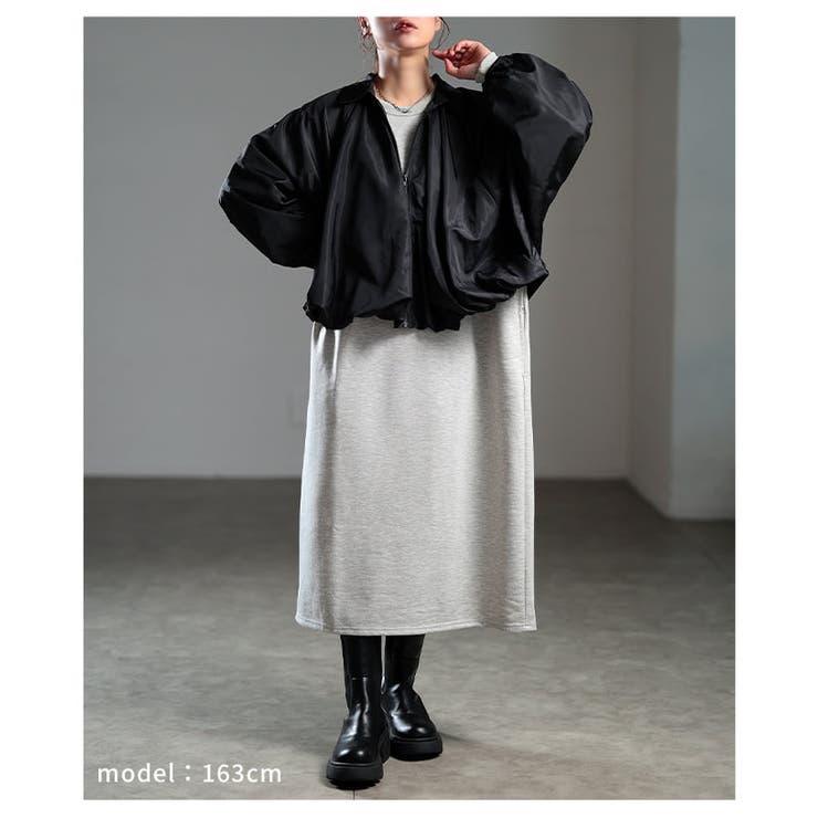 丸みで魅せるコットンバルーンドルマンブルゾン レディース アウター | Sawa a la mode | 詳細画像7 