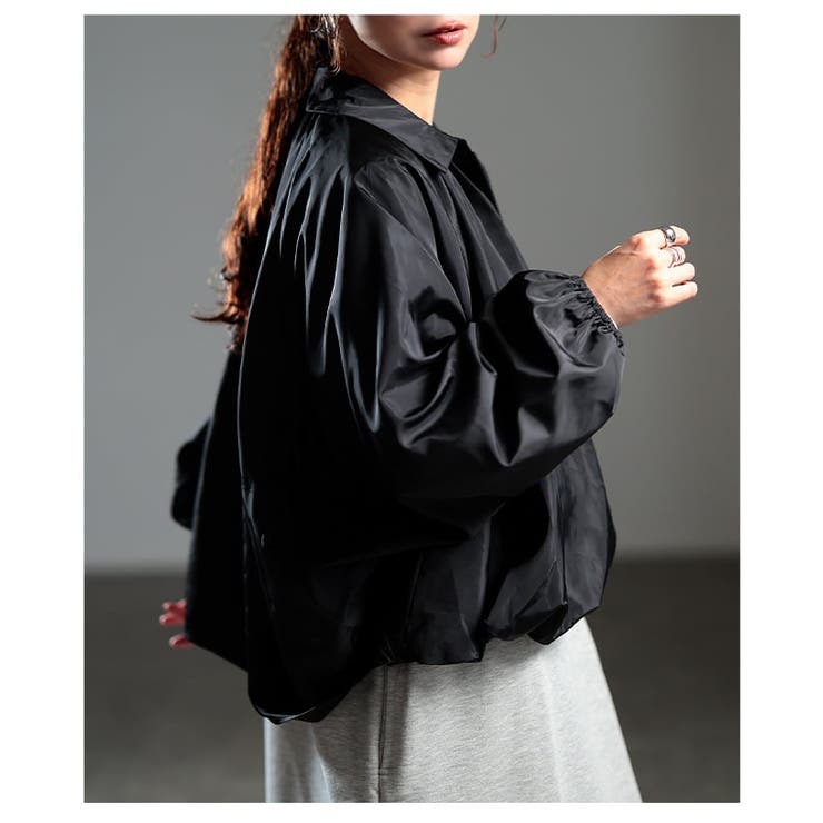 丸みで魅せるコットンバルーンドルマンブルゾン レディース アウター | Sawa a la mode | 詳細画像8 