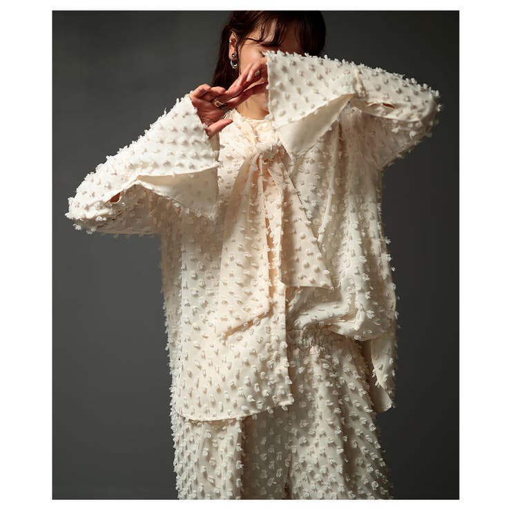 質感で差がつくドビータイカラーシャツ レディース トップス | Sawa a la mode | 詳細画像4 