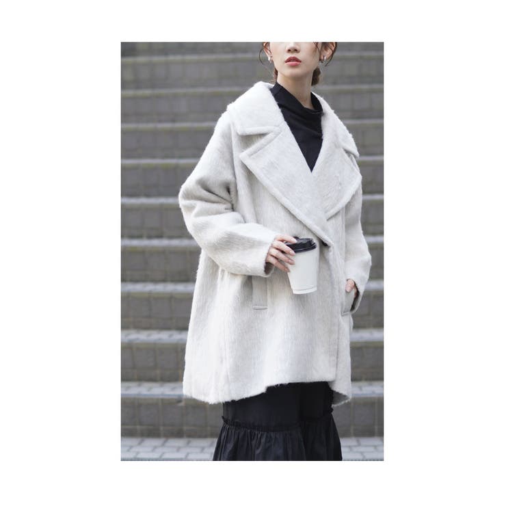 ☆ききららさま専用☆evernavy ウール100% リバーコート MT