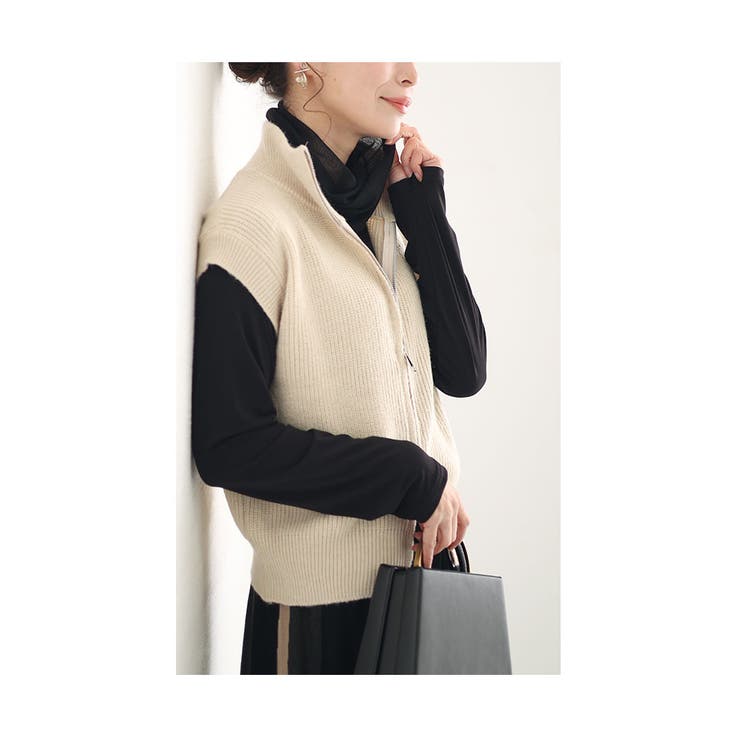 ブラック | どんなコーデにも活躍する大人の新定番カットソートップス レディース ファッション | Sawa a la mode