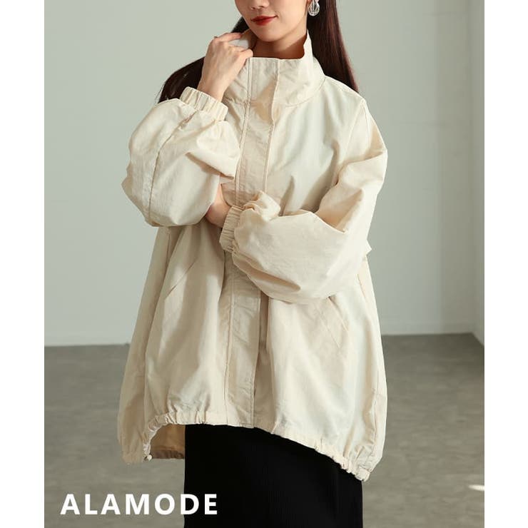 アイボリー | 羽織るだけでこなれるモンスターパーカー レディース アウター | Sawa a la mode