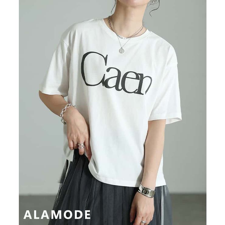 オフホワイト | デイリーに頼れるロゴプリントTシャツ レディース トップス | Sawa a la mode