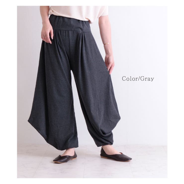 シルエットがお洒落なサルエルパンツ ボトムス パンツ 品番 Slmw Sawa A La Mode サワアラモード のレディースファッション通販 Shoplist ショップリスト