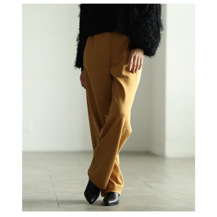 ブラウン | 欲張りさんに送るワイドスウェットパンツ レディース ファッション | Sawa a la mode