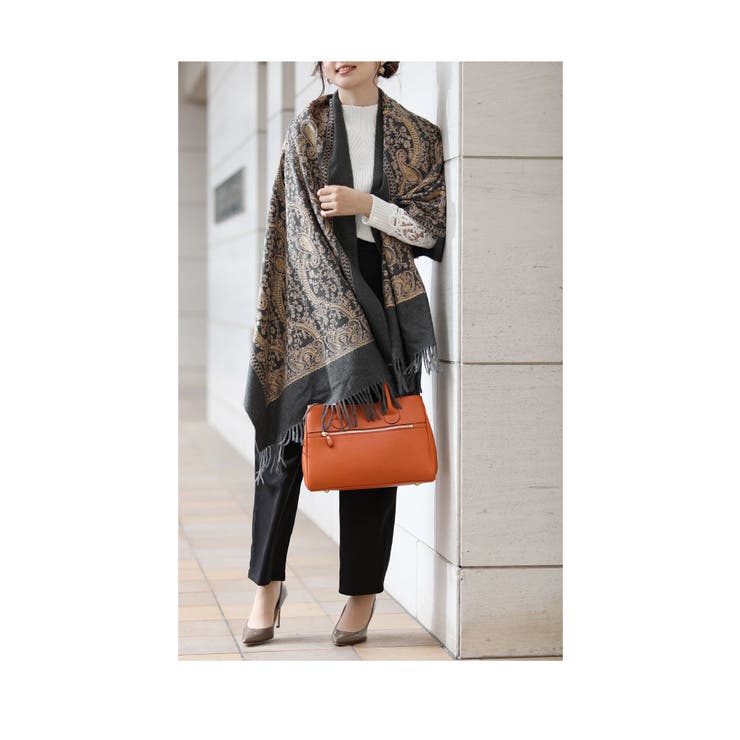 煌めく繊細刺繍のペイズリーストール レディースファッション 羽織り 品番 Slmw Sawa A La Mode サワアラモード の レディースファッション通販 Shoplist ショップリスト