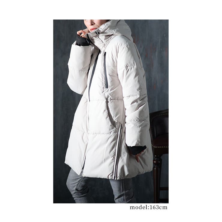 TaylorMade ダウンジャケット M ライトグレー