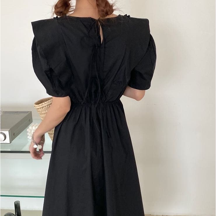 バックシャン ピンタックフリルワンピース 品番 Abiw Diosfront ディオスフロント のレディースファッション通販 Shoplist ショップリスト