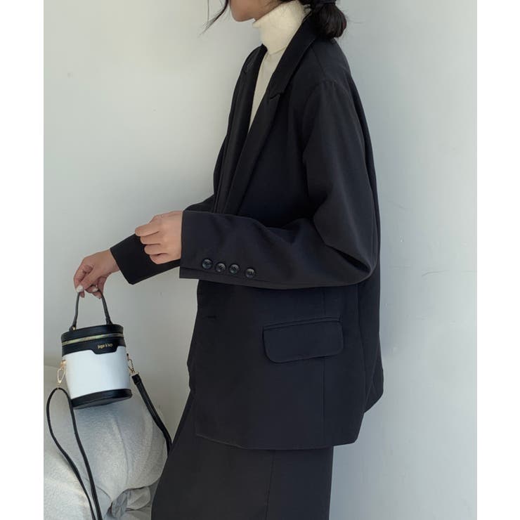 セットアップ】ダブルテーラードジャケット＋バックスリットタイト