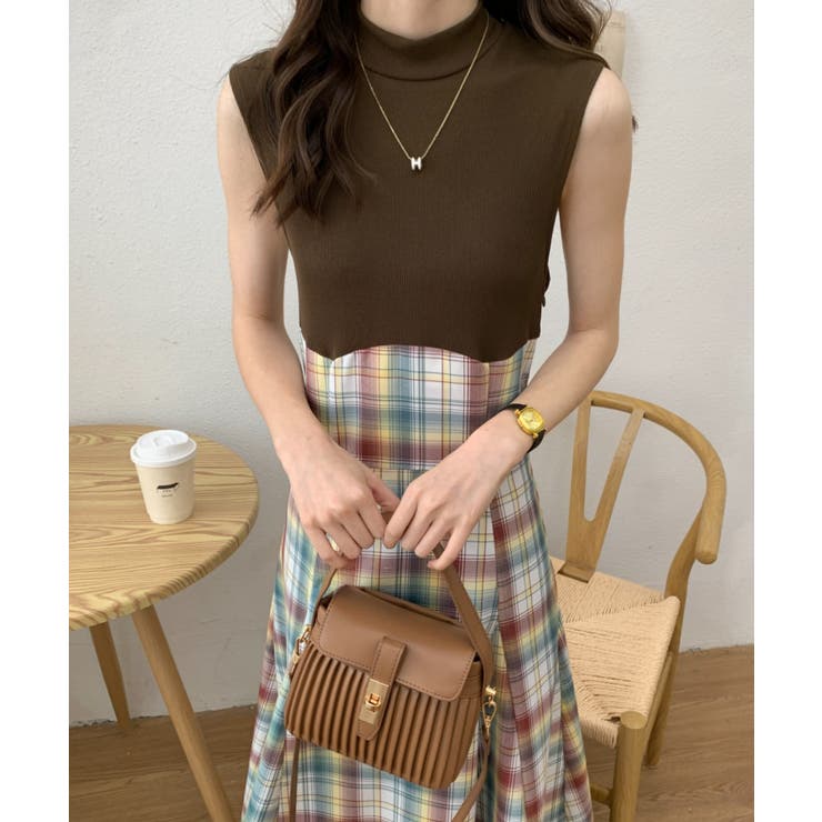 ✨美品✨バーバリーロンドン　ドッキングワンピース　ノバチェック　リボン　日本製 未使用☆日本製☆バーバリーロンドン ロングワンピース チェック