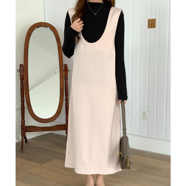 2WAYノースリーブロングワンピース[品番：ABIW0010048]｜ABITOKYO