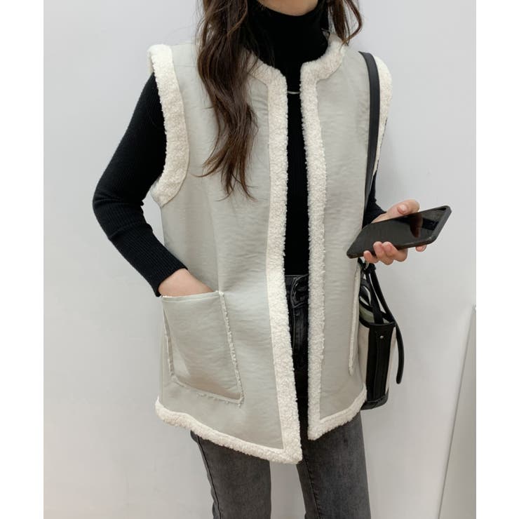seven by seven リバーシブル レザーベスト M SEVEN BY SEVEN REVERSIBLE LEATHER VEST - CAMEL - PURAS