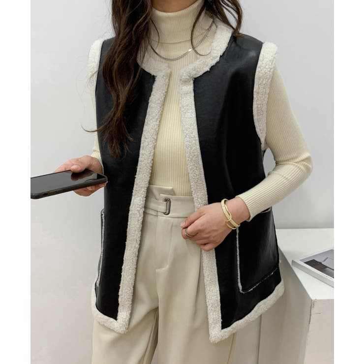 y2k✨️ BURBERRY BLUE LABEL リバーシブル ボア ベスト URBAN RESEARCH DOORS｜リバーシブルボアベスト | Rakuten Fashion