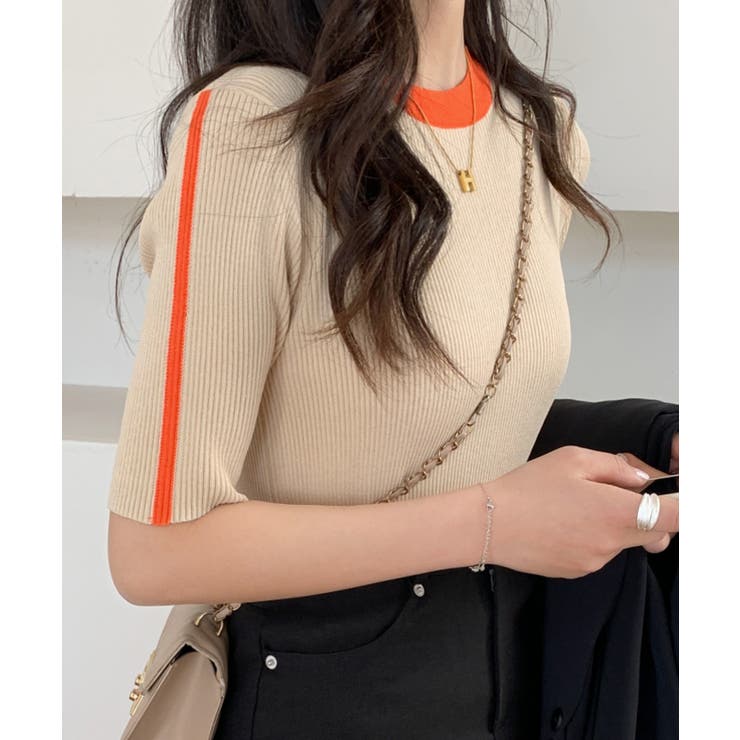 美品✦マークアンドロナ✦23年春夏サマーニット＋サンバイザー