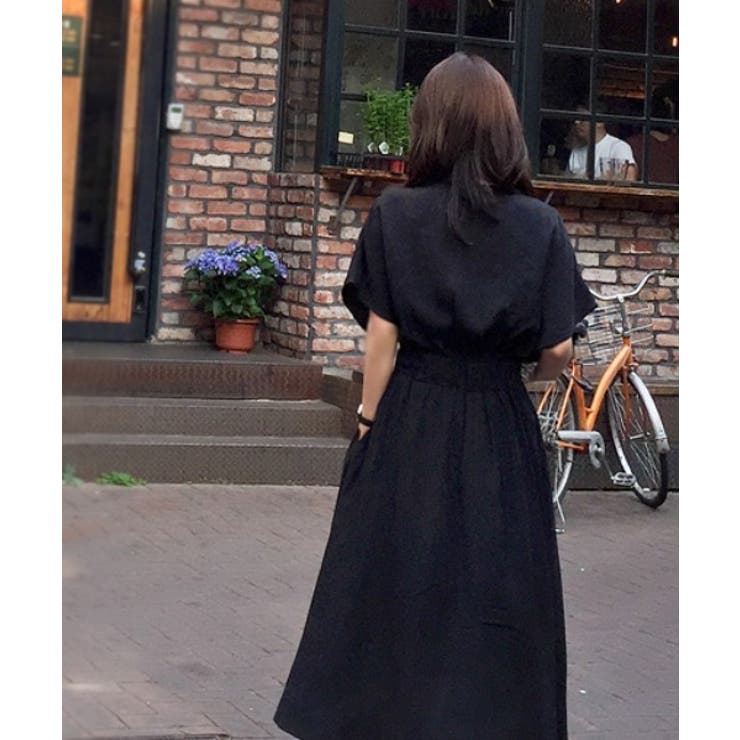 カシュクールロングワンピース[品番：ABIW0000033]｜ABITOKYO