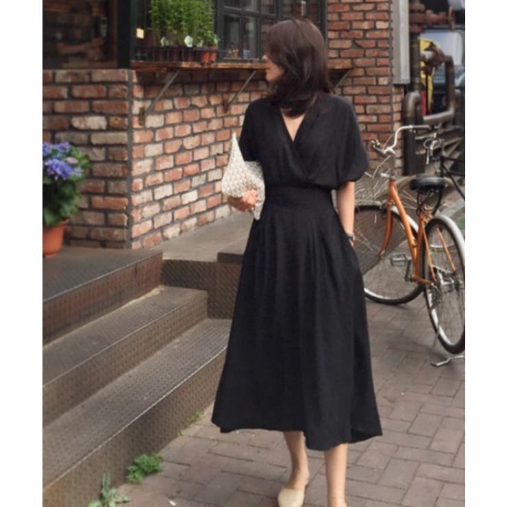 新品タグ付♡Acka♡jacquard big collor one-pieceの通販 by N's