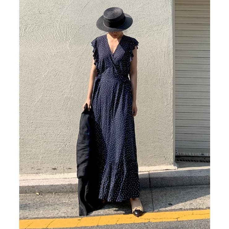 ドットフリルスリーブワンピース 品番 Abiw Abitokyo アビトーキョー のレディースファッション通販 Shoplist ショップリスト