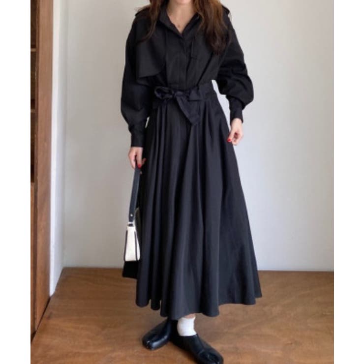 ウエストマーク バックボタンシャツロングワンピース 品番 Abiw Abitokyo アビトーキョー のレディースファッション通販 Shoplist ショップリスト
