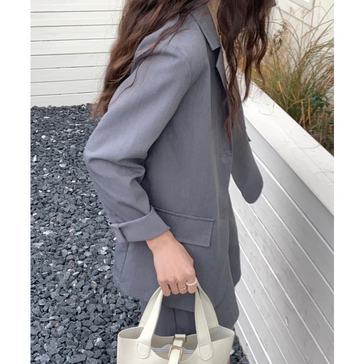 テーラードジャケット+ショートパンツ セットアップ | ABITOKYO  | 詳細画像29 