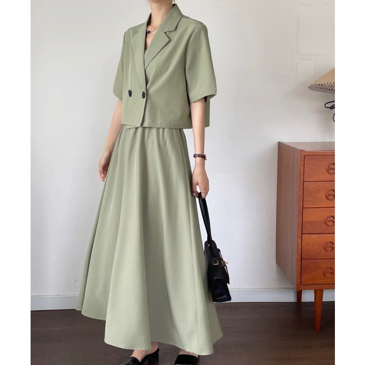 【IamMari】★ フット ジャケット スカート セット (Jacket) ★ 千鳥セーラージャケットSET – BUNNY APARTMENT