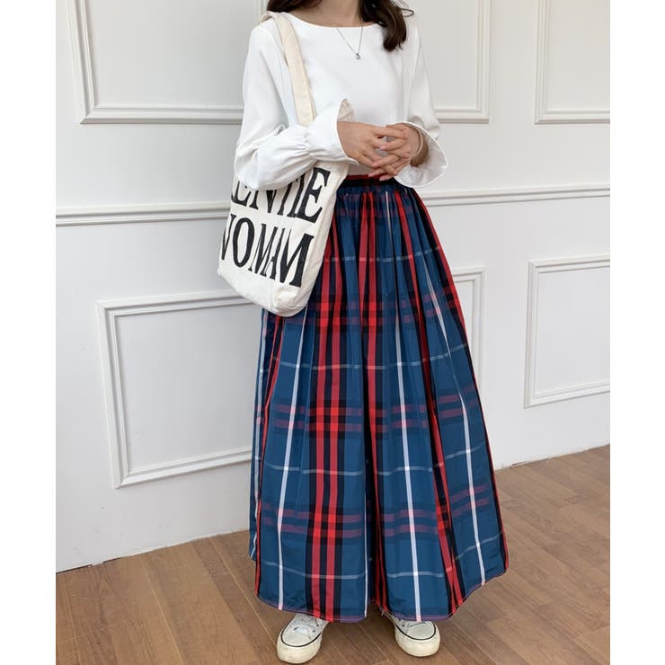 ☆日本未入荷*Massimo Dutti*新作*ロングチェックフレアワンピ☆ ワンピース】マキシワンピ ロング 大きめ 大きいサイズ ~13号