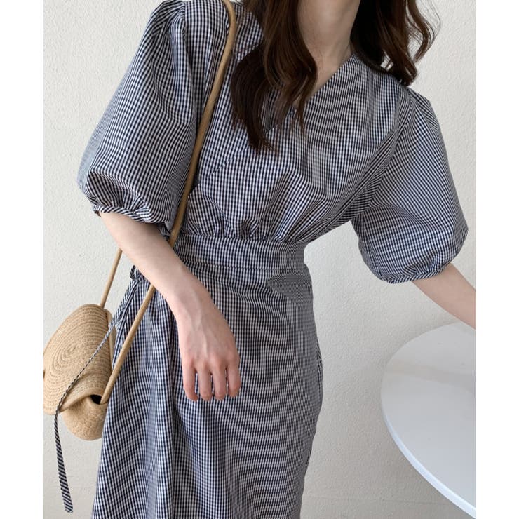 ABITOKYO｜スリットカシュクールロングワンピース | Rakuten