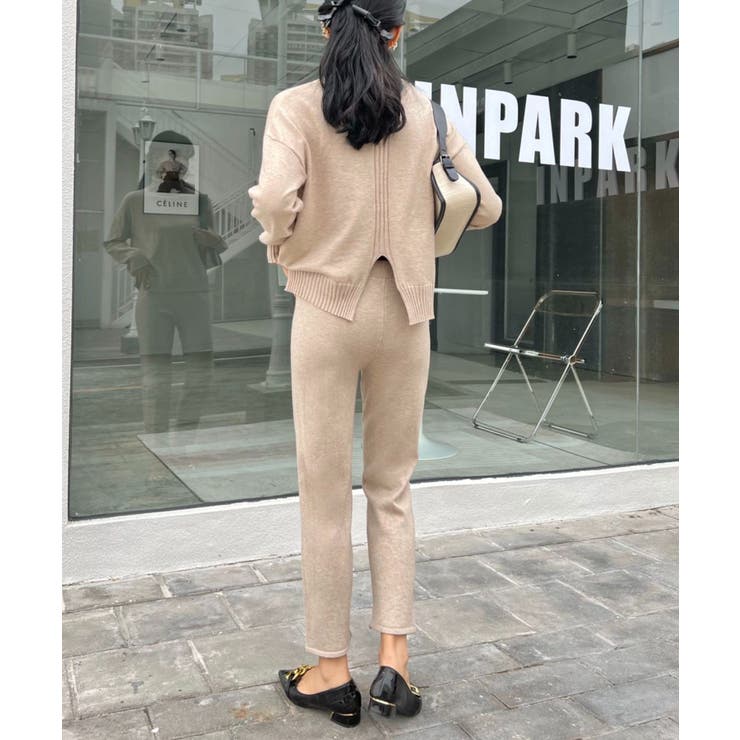 ハイネックニットプルオーバー+パンツ２点セット | ABITOKYO  | 詳細画像24 