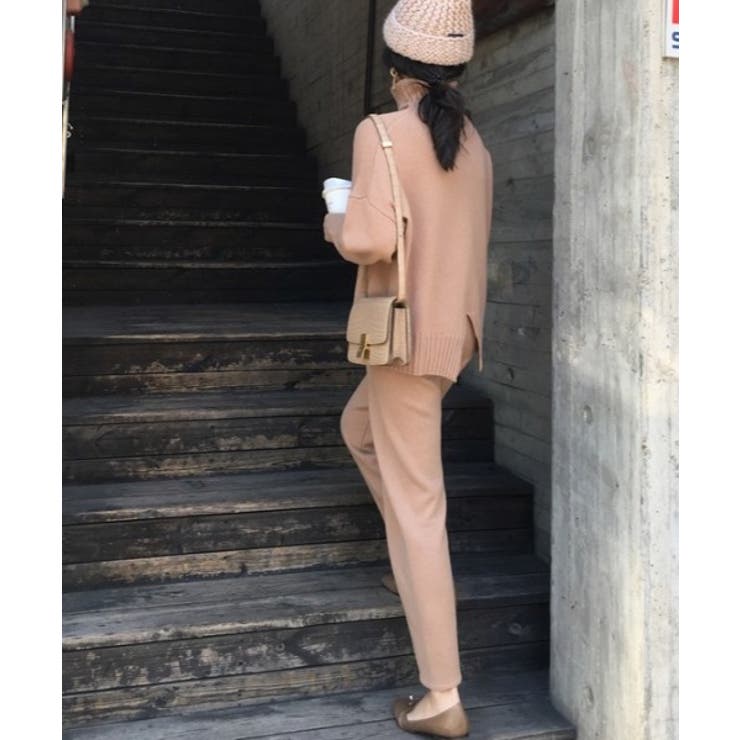 ハイネックニットプルオーバー+パンツ２点セット | ABITOKYO  | 詳細画像19 