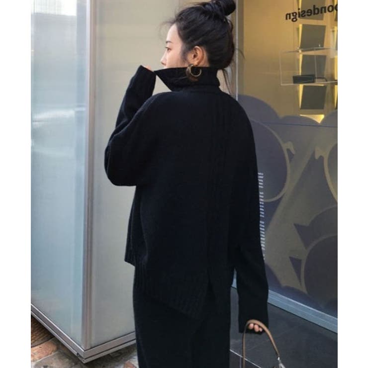 ハイネックニットプルオーバー+パンツ２点セット | ABITOKYO  | 詳細画像23 
