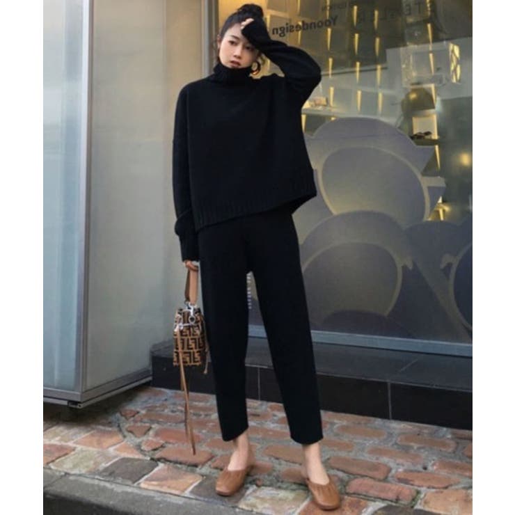 ハイネックニットプルオーバー+パンツ２点セット | ABITOKYO  | 詳細画像4 