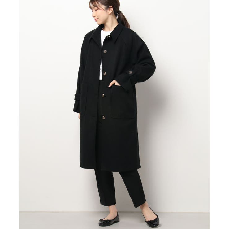 サイドスリットビックポケットロングチェスターコート 品番 Abiw Abitokyo アビトーキョー のレディースファッション通販 Shoplist ショップリスト