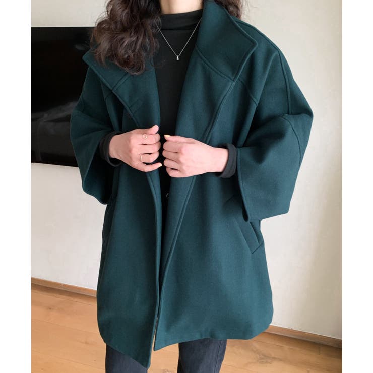 DRESSTERIOR 上質ウールポンチョ 醜く