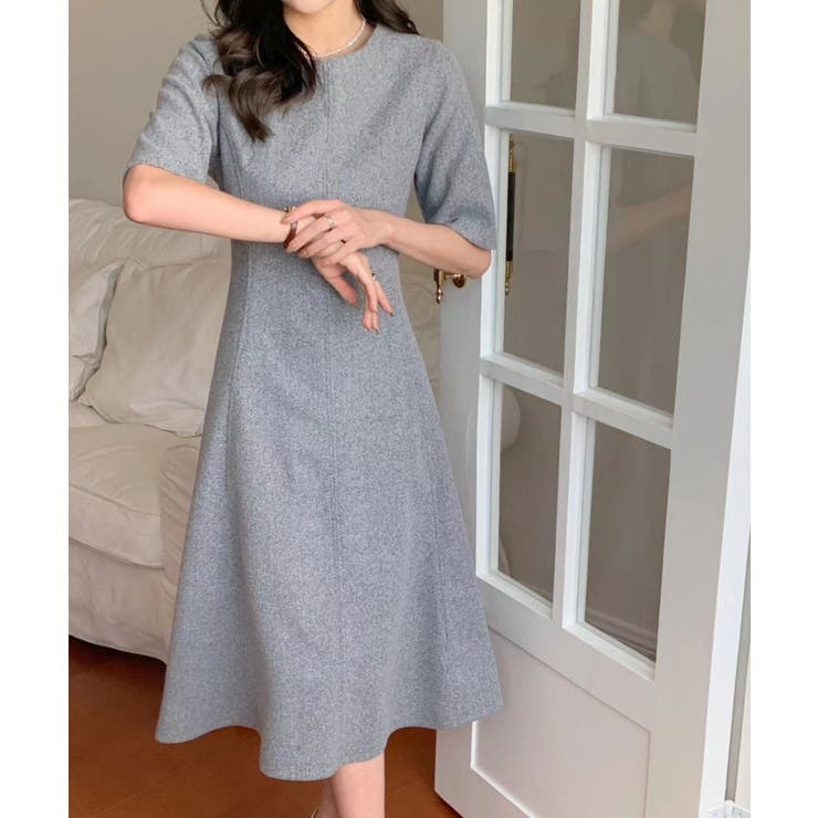 五分袖フレアワンピース 品番 Abiw Abitokyo アビトーキョー のレディースファッション通販 毎日送料無料 Shoplist ショップリスト