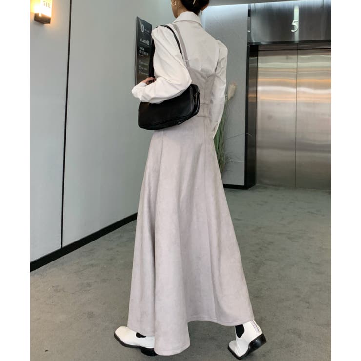 22ss新作 スエードキャミソールロングワンピース 品番 Abiw Abitokyo アビトーキョー のレディースファッション通販 Shoplist ショップリスト