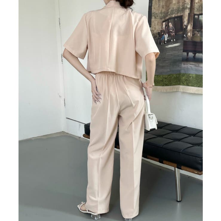 Doux archives 24SS サップ半袖ジャケット　アイボリー Doux archives 24SS サップ半袖ジャケット アイボリー 楽天市場