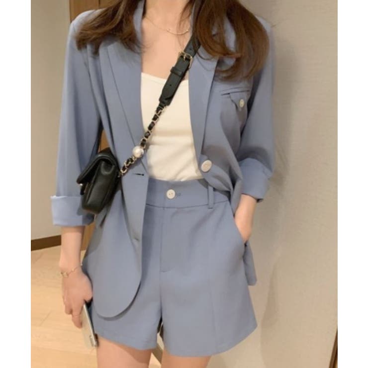 テーラードジャケット ショートパンツ セットアップ 品番 Abiw Abitokyo アビトーキョー のレディースファッション通販 Shoplist ショップリスト