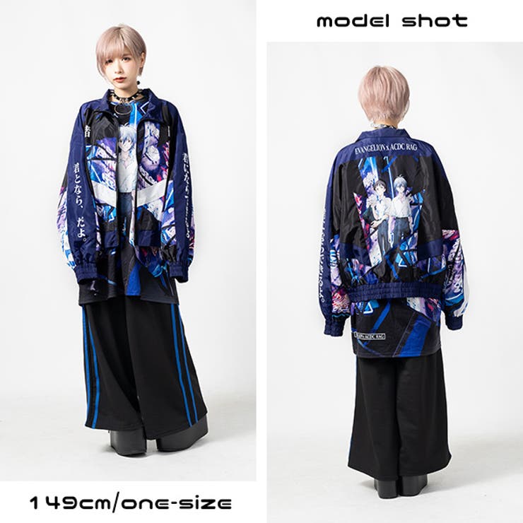 カヲル&シンジ ナイロンジャケット エヴァンゲリオン[品番