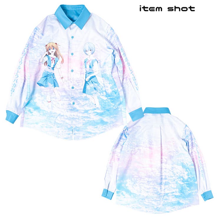 レイ&アスカ シャツ エヴァンゲリオン[品番：ACDW0001949