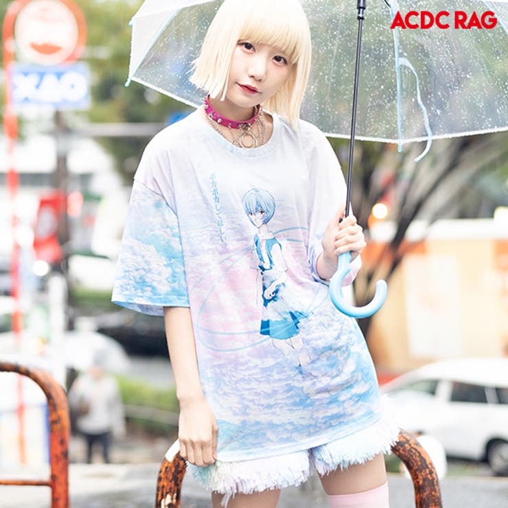 レイ Amp アスカ Tシャツ エヴァンゲリオン 品番 Acdw Acdcrag エーシーディーシーラグ のレディースファッション 通販 Shoplist ショップリスト