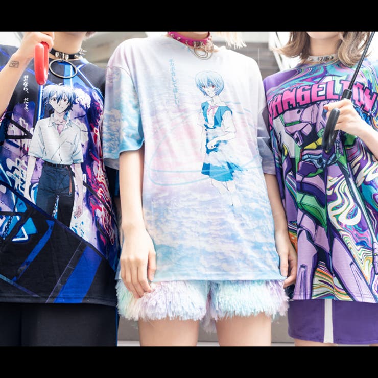 レイ Amp アスカ Tシャツ エヴァンゲリオン 品番 Acdw Acdcrag エーシーディーシーラグ のレディースファッション通販 Shoplist ショップリスト